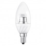 Лампа LED STAR B25 4W E14 (6 шт) теплий білий, прозора колба