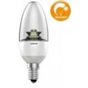Лампа LED SUPERSTAR B40 6,5W E14 диммируемая (6 шт) теплый белый, прозрачная колба