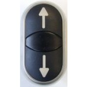 Толкатель M22-DDL-S-X7\X7 черн вверх/вниз